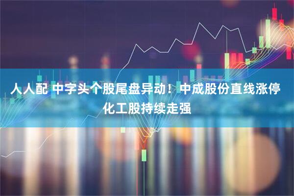 人人配 中字头个股尾盘异动！中成股份直线涨停 化工股持续走强