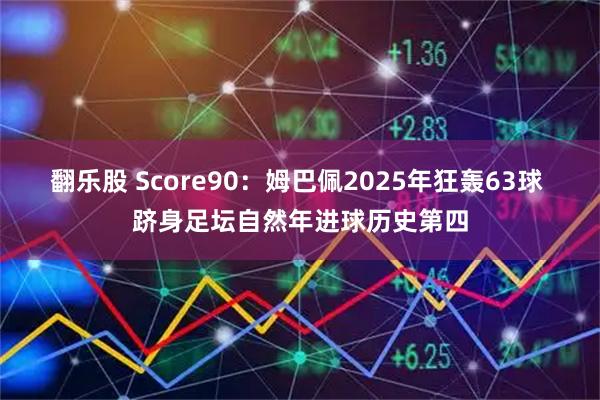 翻乐股 Score90：姆巴佩2025年狂轰63球 跻身足坛自然年进球历史第四